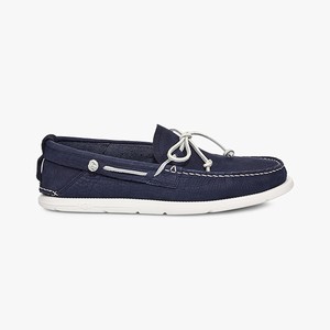 Ugg Beach Moc Slip-On Mockasiner Herr Marinblå (182754PIU)